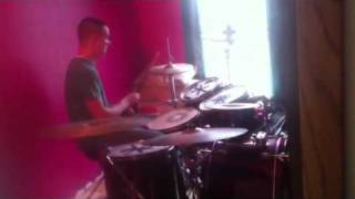Tyler playing the drums