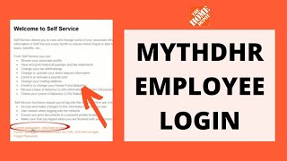 Mythdhr Login | Home Depot Employee Login Portal (2022) | www.mythdhr.com sign in