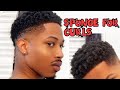 HOW TO Get Curls Using Curl Sponge DROP FADE