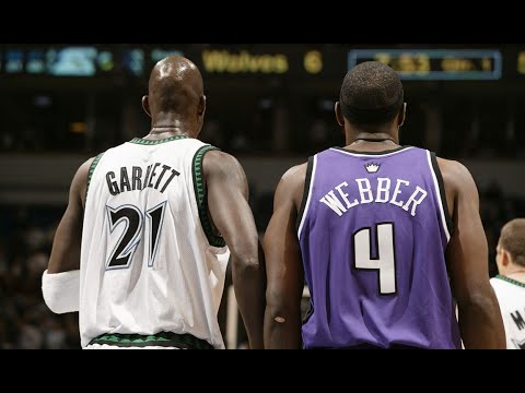 Kevin Garnett vs Chirs Webber / 2004  WCSF Minnesota Timberwolves vs Sacramento Kings, Game 7