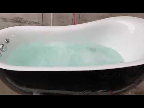 Ovel White Oval Shape Bathroom Tub