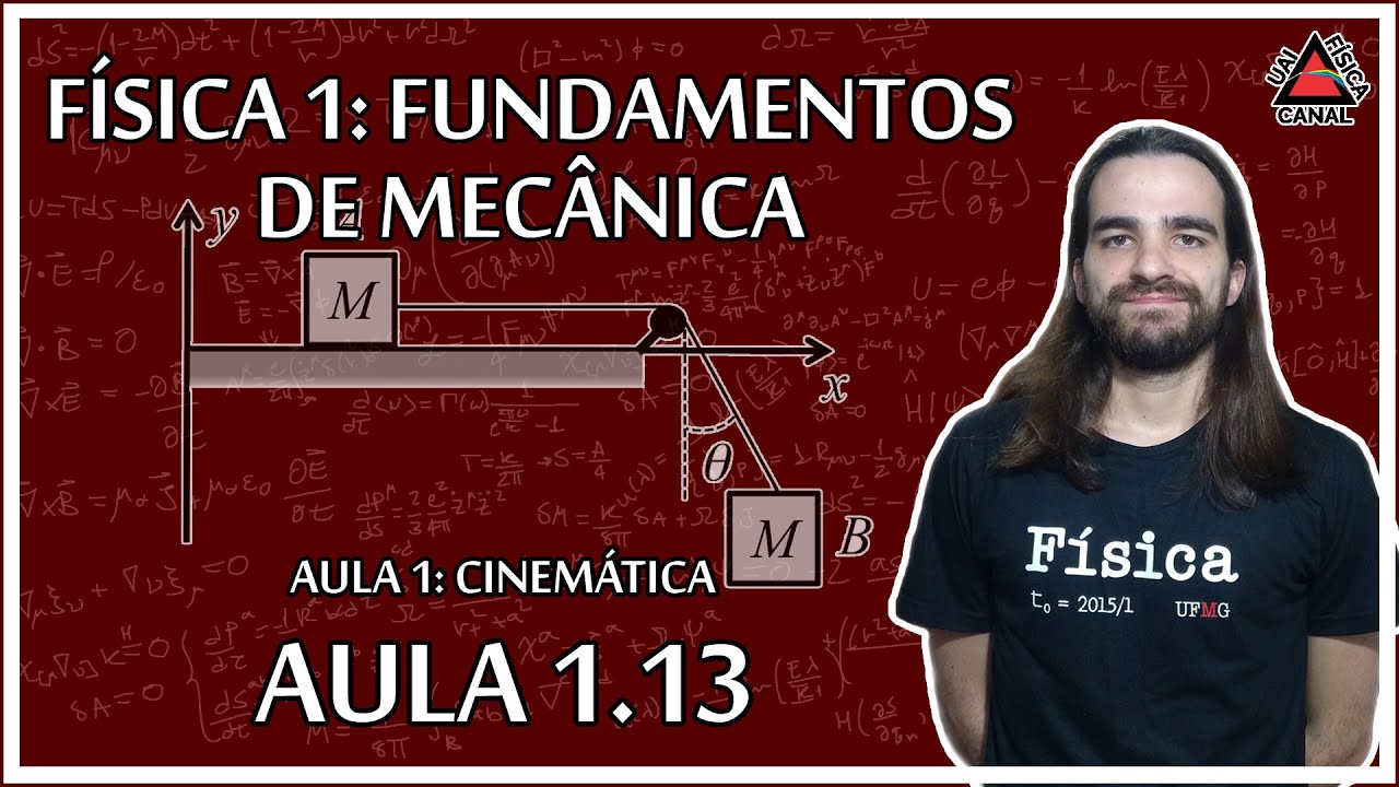 Física 1 - Movimento circular uniforme, parte 1 | Sistema de coordenadas - Aula 1.13