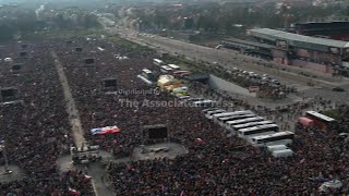 Tens of thousands of protesters rally in Prague against new government of Czech prime minister Babiš