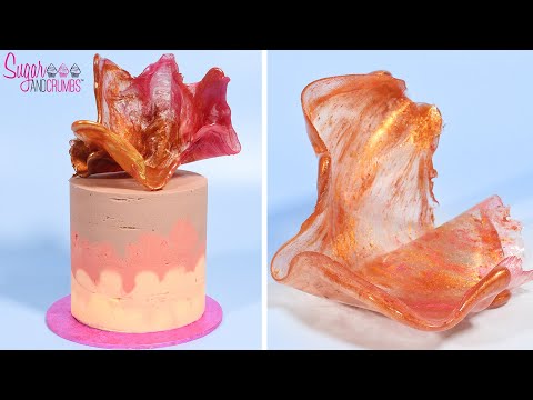 Using Brigid's Ganaching Kit and making an Isomalt Sail!