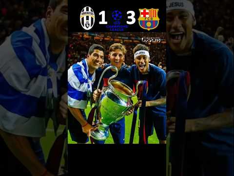 The Night MSN Became UCL Legends: Juventus VS Barcelona 2015 Final | All Goals & Match Highlights