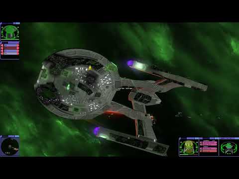 Star Trek: Bridge Commander | Assimilated Akira vs 8x Federation Borg Hunters | Torpedo Trauma