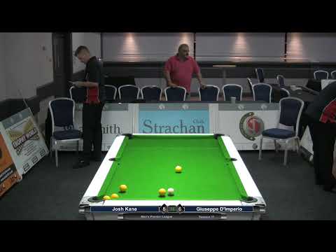 2019 Men's Premier League - Session 11 - Josh Kane v Giuseppe D'Imperio
