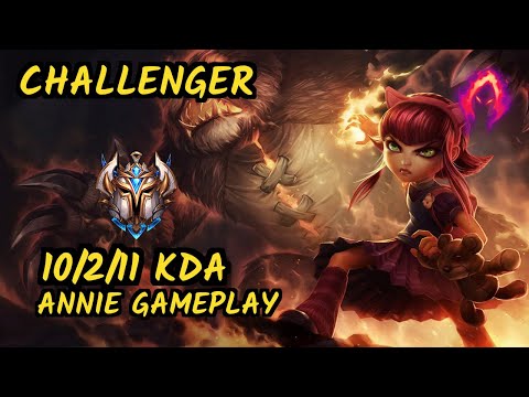 Annie Bot (ANNIE) vs KATARINA - 10/2/11 KDA MID CHALLENGER GAMEPLAY - NA