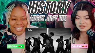 [MV] HISTORY(히스토리) _ Might Just Die(죽어버릴지도 몰라) (Performance ver.) reaction