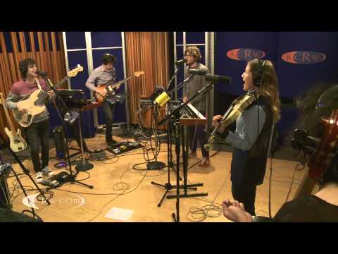 Ra Ra Riot performing 