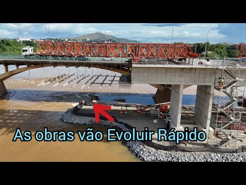 Construção da Nova Ponte são Raimundo 