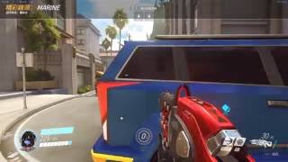 Overwatch(精彩重播)奪命女暴頭小傻逼們