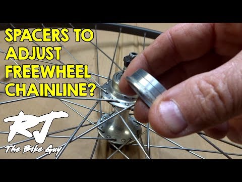 Single Speed Bike Build - Use Spacers Behind Freewheel To Adjust Chainline?