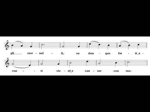 la Biritullera - canto toscano