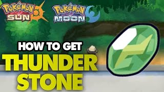 How to Get Thunderstone - Pokemon Sun and Moon Thunderstone Location Tutorial