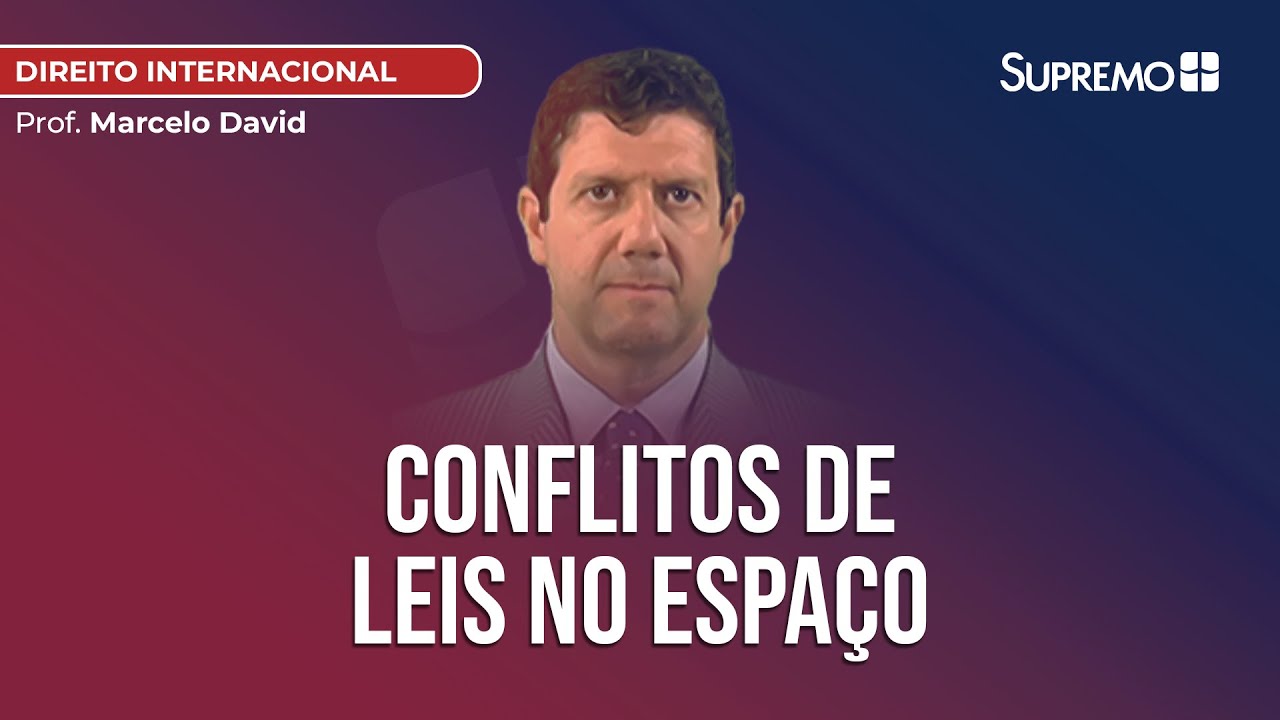 Conflitos de Leis no Espaço | Prof. Marcelo David