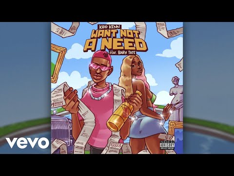 Kidd Kenn feat. Baby Tate - Want Not A Need (Audio) ft. Baby Tate