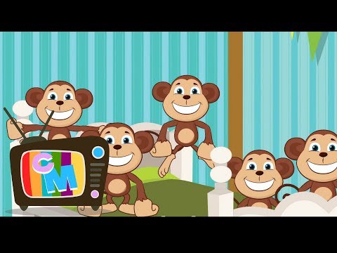 Cinci maimutele - Clopotelul Magic - cantece pentru copii