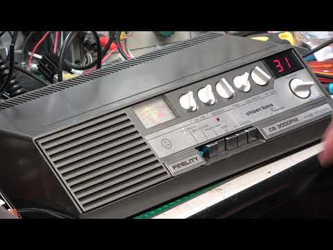 Fidelity CB3000FM UKCB27/81 CB radio (base) - On The Air test