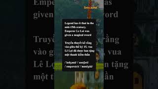 Nói tiếng Anh về hồ Gươm - hồ Hoàn Kiếm #tienganhgiaotiep #tienganhonline #tuvungtienganh