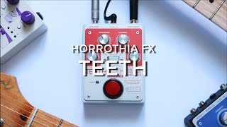 Video thumbnail for Horrothia FX Teeth | Low gain Pre-amp / Overdrive by Pedalboard of the Day