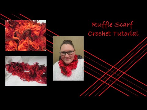 Ruffle Scarf Crochet Tutorial