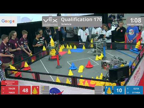 2018 VRC Sci Q170 - 7842B 7682E vs 621A 51140A - 108 to 78