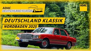 Mit Oldtimern durch Nordbaden | ADAC Deutschland Klassik 2025
