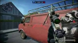 Warface Gameplay: Sniper in Street Wars