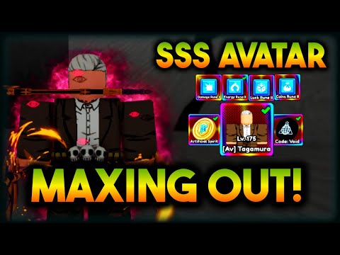 I Unlocked New SSS Avatar + ALL SUPREME Runes And Rank 133  In Anime Eternal!