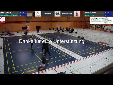 1. Badminton-Bundesliga Union Ohlsdorf vs. UBSC Wolfurt