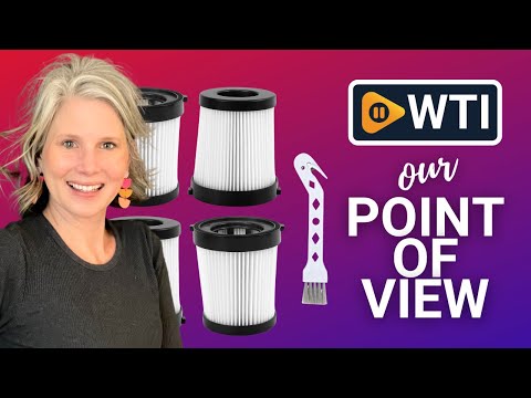 ATXKXE Replacement for Vacuum Fabuletta FSV101 FSV001 Girnoor G160&G165 Afoddon A300 HEPA Filters，4 Pack - WTI product video review