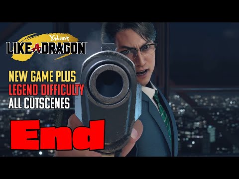 Yakuza Like a Dragon Legend Difficulty Walkthrough & Cutscenes - ENDING