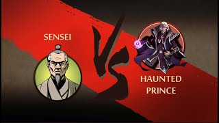 Sensei vs Haunted Prince  Old Wounds  Shadow Fight