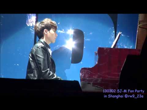 【fancam】130302 SJM FanParty in Shanghai SJM Band Ryeowook Focus