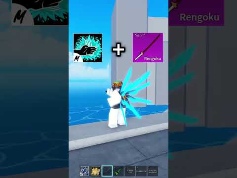 SHARKMAN KARATE COMBO PART 4!! #bloxfruits #shorts