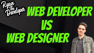 Web Developer vs Web Designer: What's the difference? What do they do?! #technology #industry