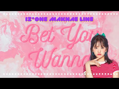 How Would - Iz*one Maknae Line Sing 'Bet You Wanna' by Blackpink [Line Distribution]