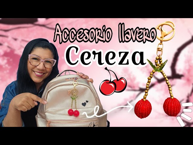 Vídeo relacionado con jatimdotin Llavero de Cereza, Llavero para Coche, Llavero con Dije para Bolso de Cereza, Keychain Accesorio de Moda para Mujer, Regalos para Mujeres, Regalos para el día de San Valentín