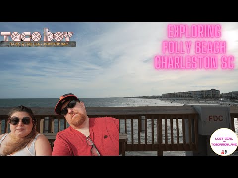 One of the best beaches in Charleston, South Carolina? | Folly Beach 4K