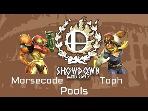 Showdown Project M Pools - Morsecode (Samus) vs. Toph (Falcon/Ganon)