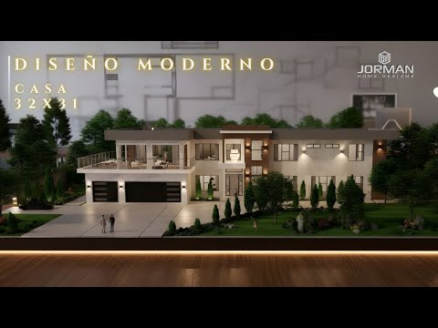 Luxury Modern Home Design | 32x21  2 Storey | Jorman HomeDesigns