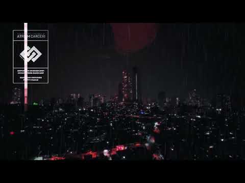 Rainy Night City Ambience with Police Radio & Mount Shrine