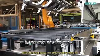 🤖ESTUN Robot enhances bending efficiency