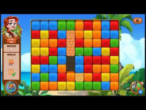 Lost Island Blast Adventure Level 68 - NO BOOSTERS 🏝️ | SKILLGAMING ✔️