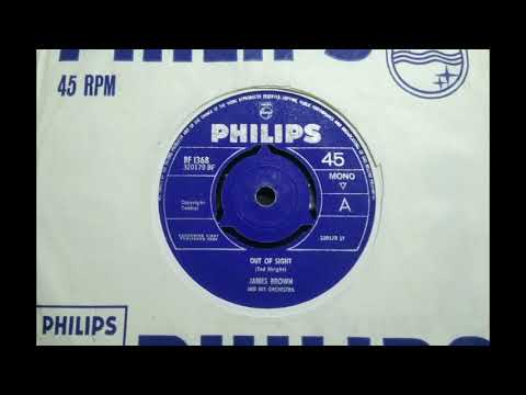 Funk Soul - JAMES BROWN - Out Of Sight - PHILIPS BF 1368 UK 1964 Dancer USA Smash
