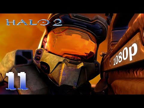 Halo 2 - 1080p HD Walkthrough Mission 11 - Uprising