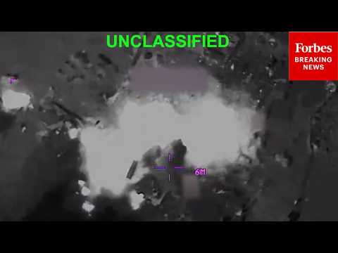 WATCH: CENTCOM Releases Footage Of U.S. Military Strikes On Iranian Facilities