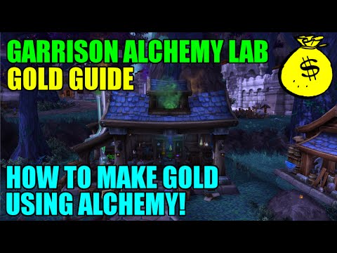 WoW Garrison Alchemy Lab Gold Guide - How To Make Gold With Alchemy!