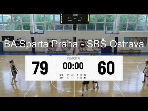 2022 0424 U19 _ BA Sparta Praha - SBŠ Ostrava